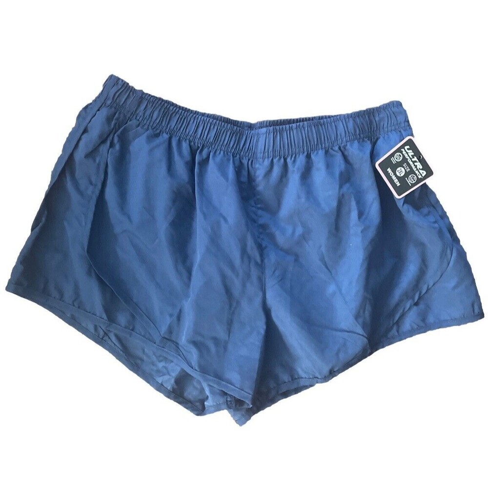 Women's Athletic Performance Running Shorts w Inner Liner 2XL Navy Breathable